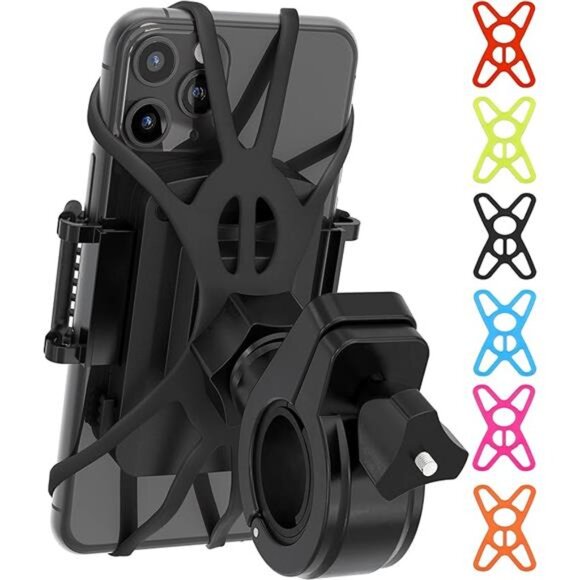 Premium Bike Phone Mount Holder | Universal Cell Phone Mount for 4"-7" Phones - Picture 7 of 7